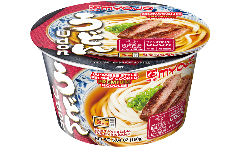 Myojo Bowl Udon Beef