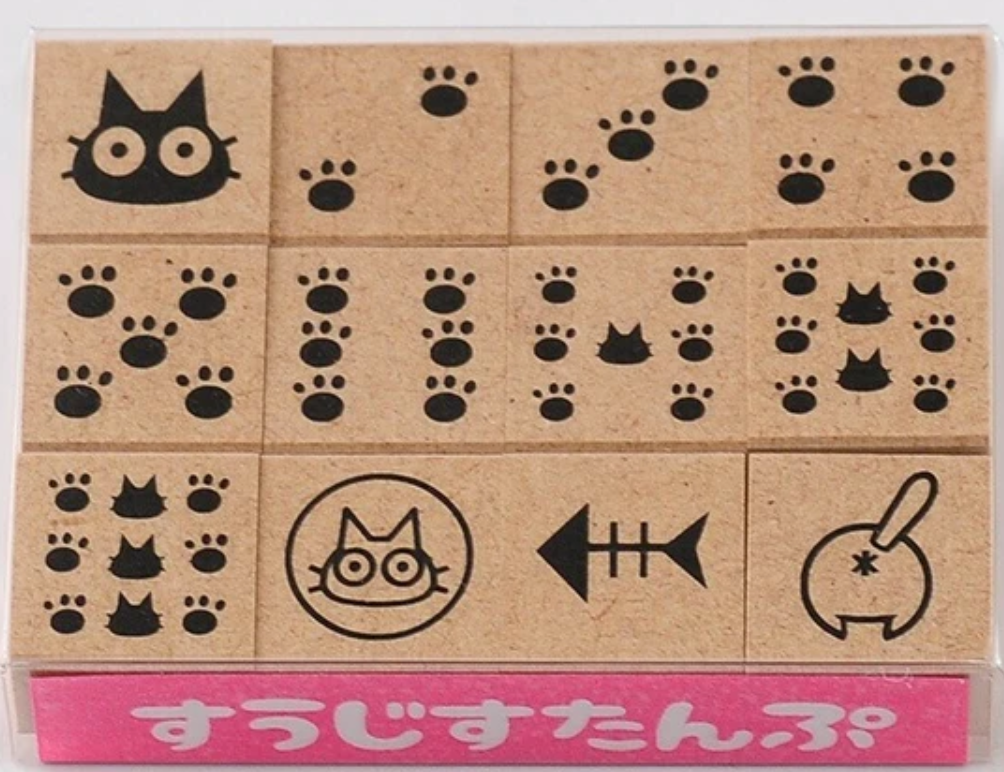 Sanby Cat Paw Stamp Set