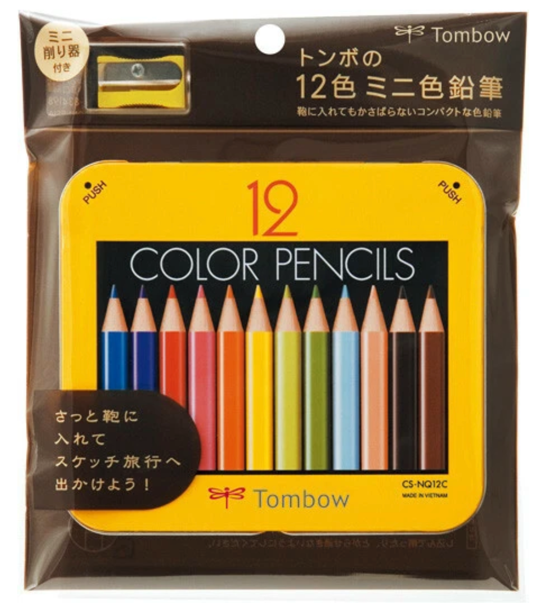 Colored Pencils Tombow 12-colors