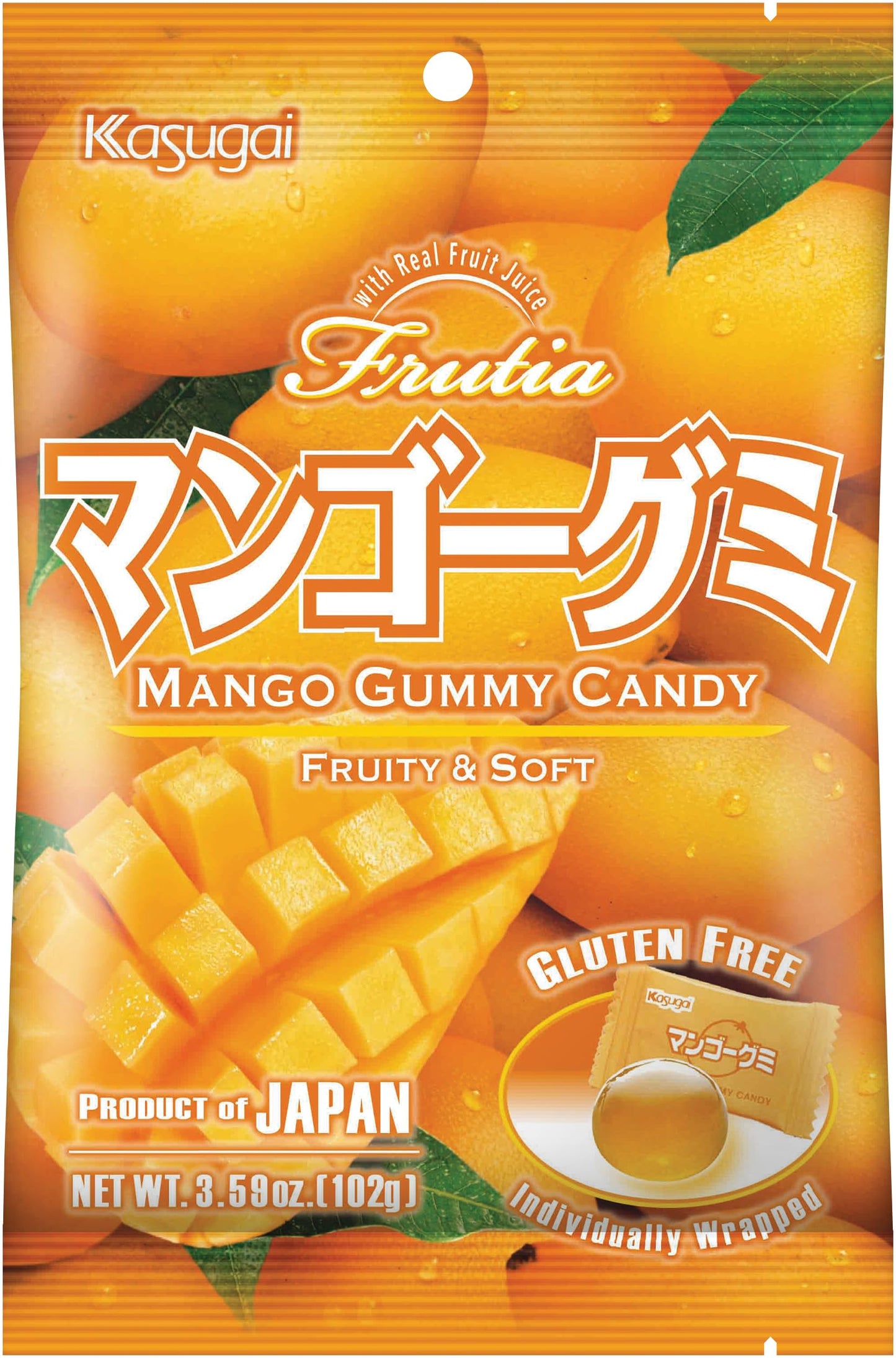 Kasugai Frutia Mango Gummy