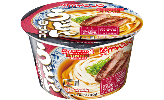Myojo Bowl Udon Beef