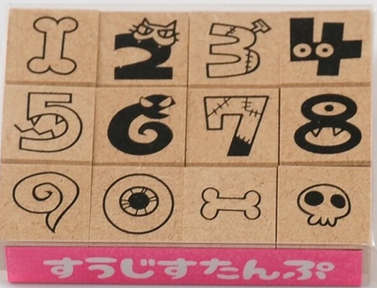 Sanby Ghost Number Stamp