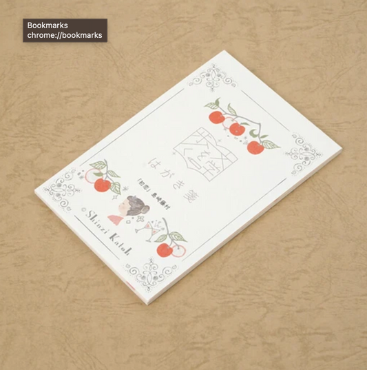 Apple Girl Postcard Set