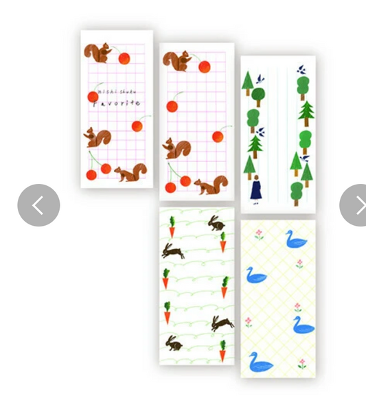 Memo Pad Nishisyuku Ippitsusen Letterpad