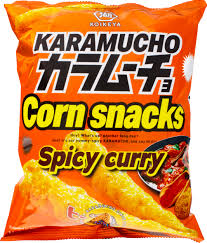Koikeya Spicy Curry Corn Snacks